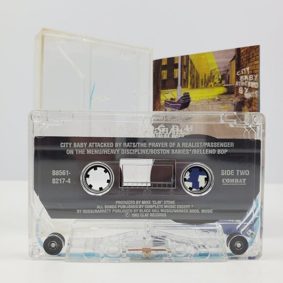 Charged G.B.H. Cassette Tape City Baby Attacked Rats 1982 Combat Punk Tested - Picture 5 of 9